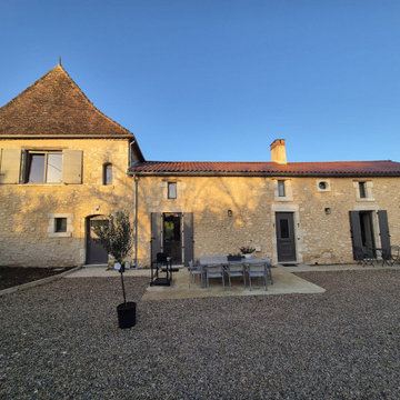 Rénovation complète d'une périgourdine