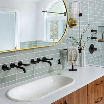 Bathroom Oasis and Kitchen