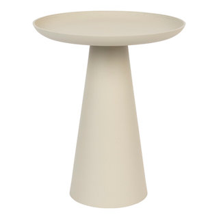 Modern Pedestal Side Table M DF Ringar Contemporary Side Tables And End Tables by OROA Distinctive Furniture Houzz