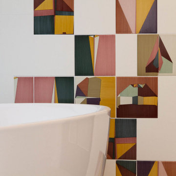 Salle de bain sous rampant