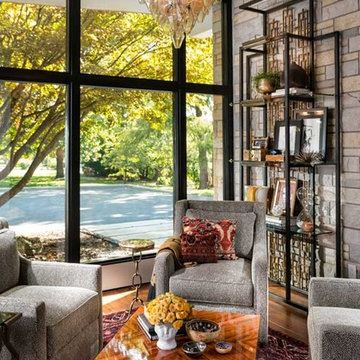 Artsy Vibe in Mid-Century Modern Ranch