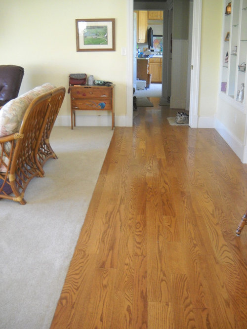 Should I match existing wood floors?