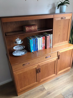 Laminated floor vs teak furniture Houzz UK