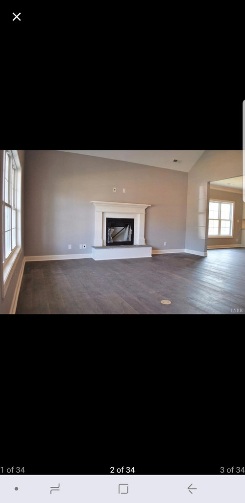 Suggestions For Light Gray Walls And Dark Wood Flooring