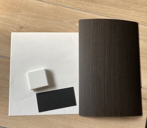 Advice on cabinet color for modern laminate cabinets