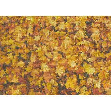 Fall Season Leaf'S 6 Area Rug, 5'0"x7'0"