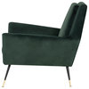 Vanessa Occasional Chair, Emerald Green