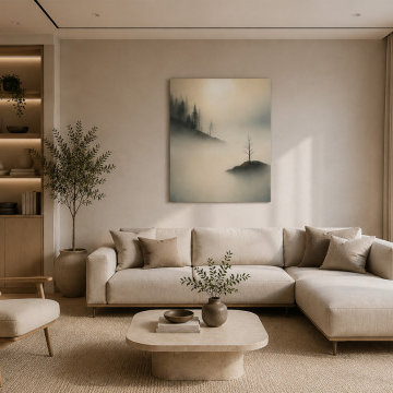 Island Of Quiet – Minimalist Island Wall Art