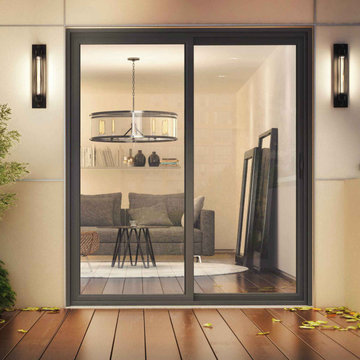 Porte patio PVC