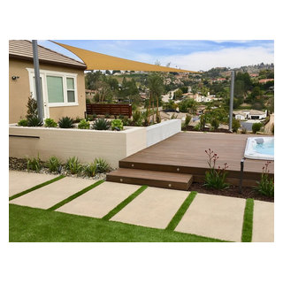 MODERN BACKYARD REMODEL - Modern - Deck - San Diego - by Envy Landscape ...