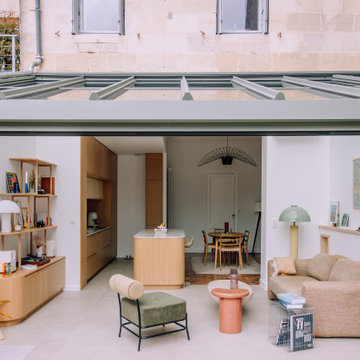 Un intérieur repensé vers l'extérieur : ouverture, lumière et continuité