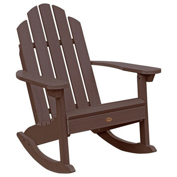 Westport Adirondack Rocking Chair, Weathered Acorn