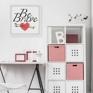 "Be Brave II" Framed Painting Print