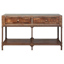 Industrial Console Tables by Crafters and Weavers