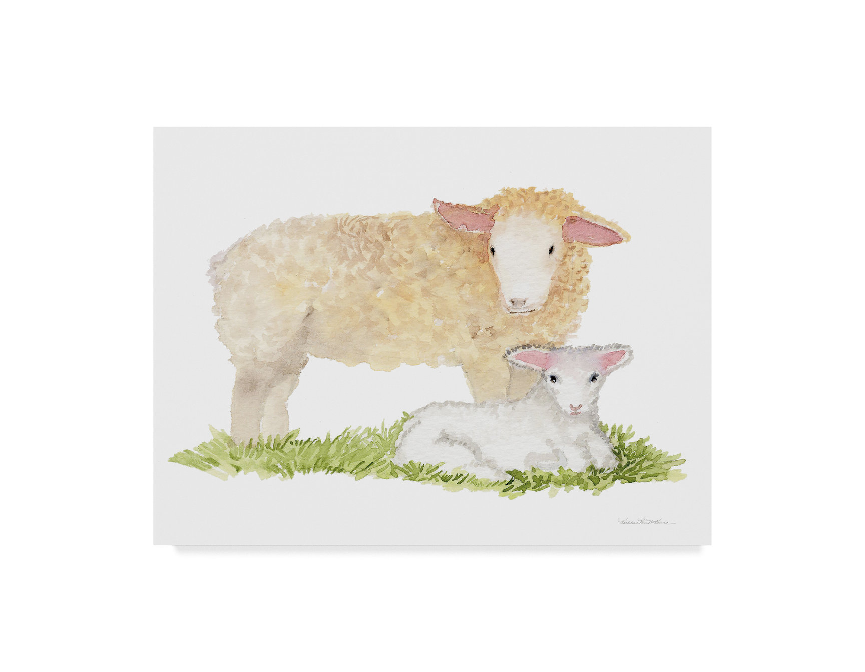 Kathleen Parr Mckenna 'Life On The Farm Animal Element III' Canvas Art ...