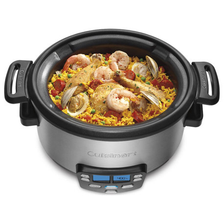 Cuisinart MSC-400 3-In-1 Multi Cooker, 4 Quart, Stainless Steel