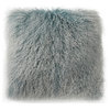 Lamb Fur Pillow - Black