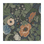 Anemone Multicolor Floral Wallpaper Bolt