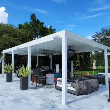 Outdoor Pergola Audio & Video Project