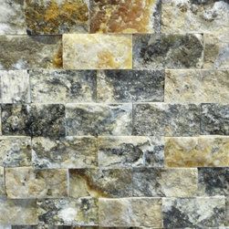 Splitface Collection: Mocha Onyx Travertine - Tile