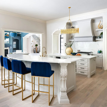 Calacatta Maywood Quartz Kitchen