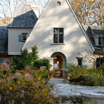 Transformation of Contemporary to French Country Home