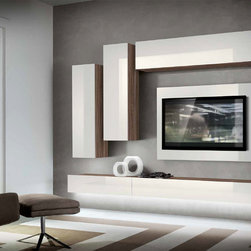 Modern Italian Wall Unit VV 3923 - Products