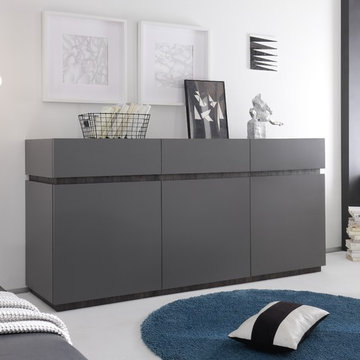 LC Mobili Rex Modern Sideboard 3 Doors & 3 Drawers - $1,599.00