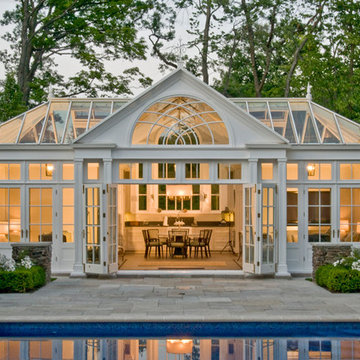 Pool House Conservatory with Kitchen