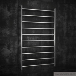 Form 10 Bar Heated Towel Ladder 100X75cm - Heated Towel Rails