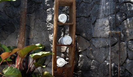 Utomhusdusch: Alla kan ha lyxig spakänsla i trädgården