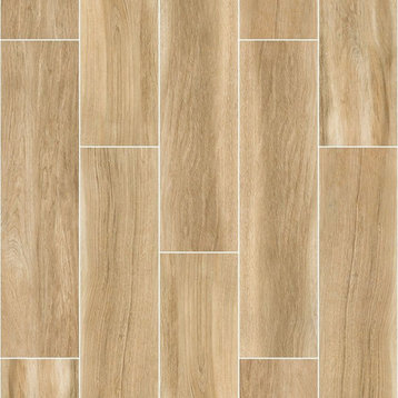 Shaw CS48P Valentino - 8" x 32" Rectangle Floor and Wall Tile - - Lights