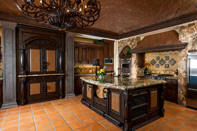 Inspiration for a large mediterranean kitchen remodel in San Francisco