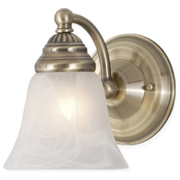 Vaxcel Lighting WL35121 Standford 1 Light Wall Sconce - Antique Brass