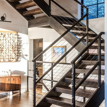 wooden staircase