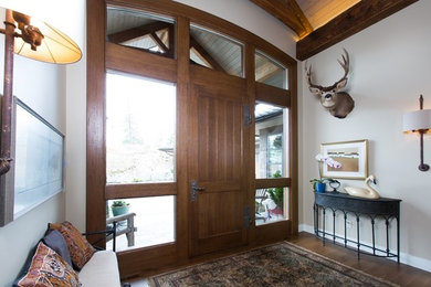 Custom Wood Entrance Door