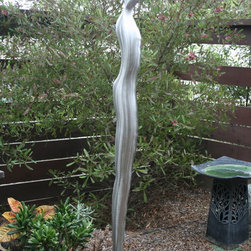 Stainless Steel figure - Garden Statues And Yard Art