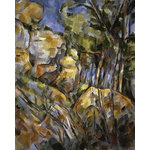 Bentley Global Arts Group - "Le Paysage des Dernieres Annes" Poster Print by Paul Cezanne - Le Paysage des Dernieres Annes Poster Print by Paul Cezanne (24 x 30) is a licensed reproduction that was printed on Premium Heavy Stock Paper which captures all of the vivid colors and details of the original. The overall