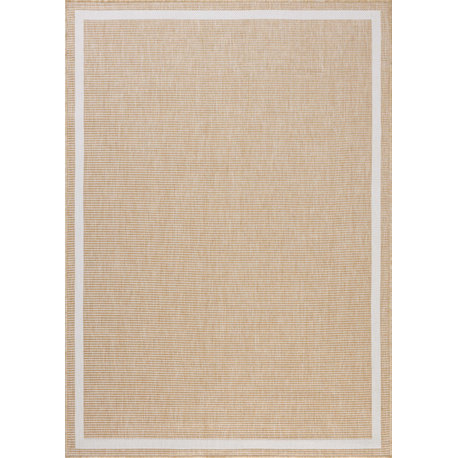 Loloi Easton Wheat / Ivory 4'-0" x 6'-0" Accent Rug