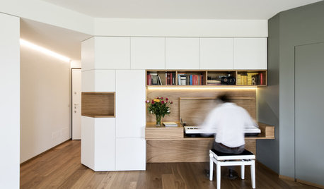 Pro e Cliente su Houzz: 90 Mq Rinati con Molti Mobili Su Misura