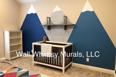 Nursery - mid-sized gender-neutral nursery idea in Other