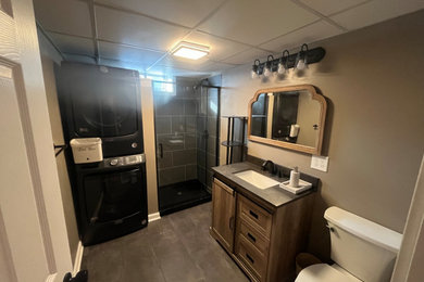 Inspiration for a bathroom remodel in Minneapolis