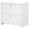 Echo Lateral File Cabinet, Pure White, Office By Kathy Ireland