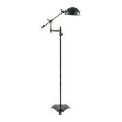 Dane Pewter Floor Lamp - Floor Lamps