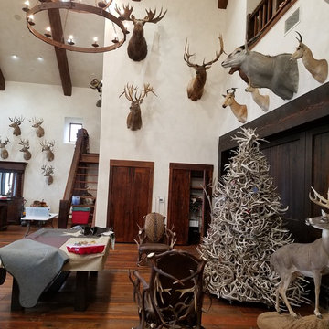 Hanging Deer Mounts and More