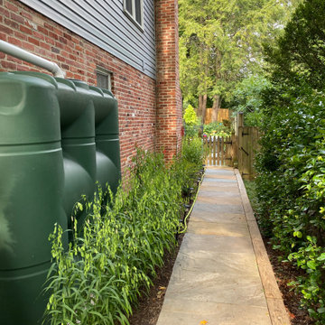 Rear and Front Bethesda Home Landscape