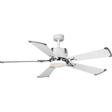 Progress P250021-028-30 Glenfalls - 56 Inch 5 Blade Ceiling Fan with Light Kit