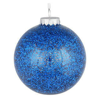 Clear Ornament with Glitter Interior