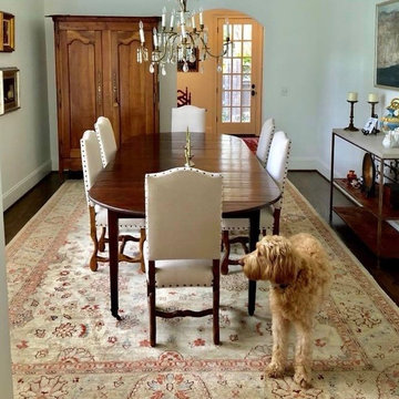 What an honor to recognize our Nilipour Oriental Rugs, one of a kind, Oushak Rug
