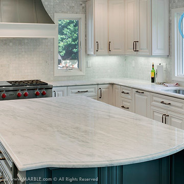 Classic White Lunar Quartzite | Marble.com